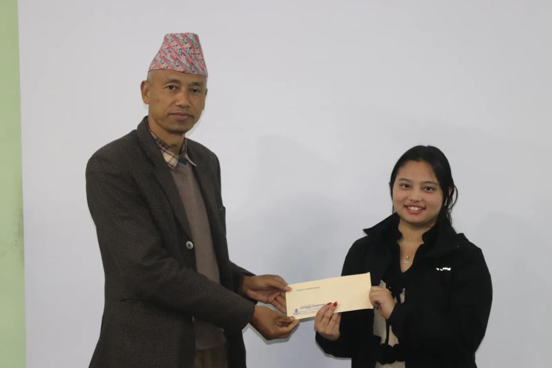 Internal Exam Scholarship Distribution